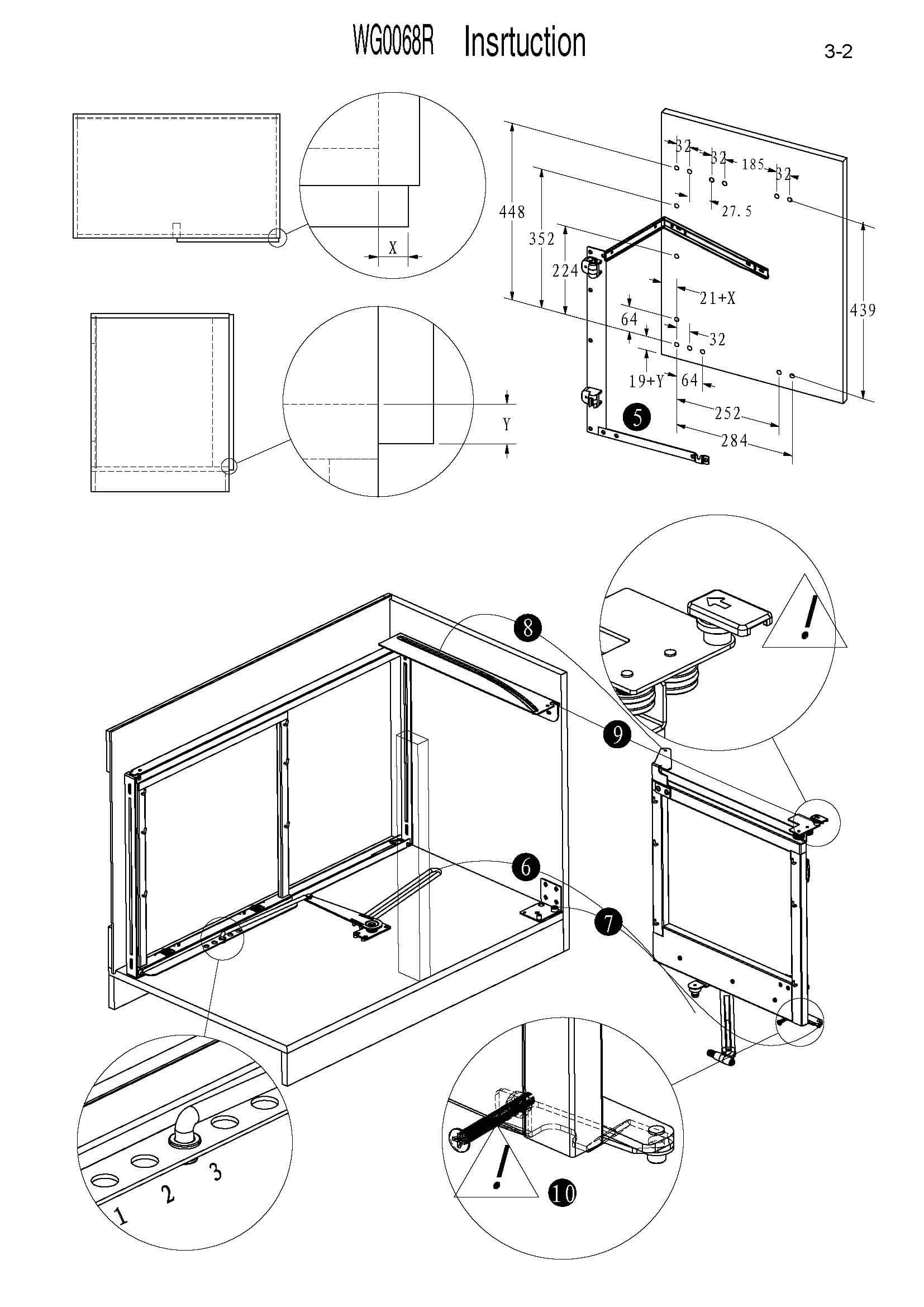 Magic Corner Basket BK5080R Fixing Manual