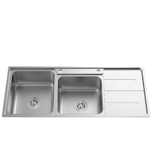 Newmatic Double 116 Stainless Steel Kitchen Sink