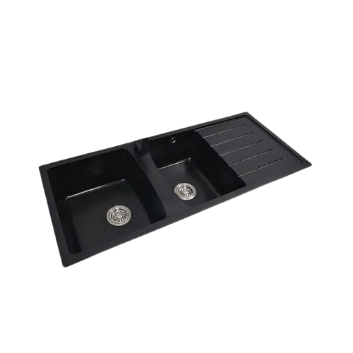 Newmatic Double 116Q Quartz Kitchen Sink