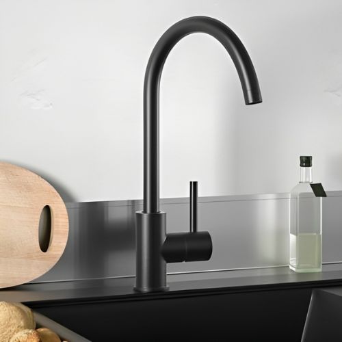 Newmatic Installed T02MB Tap, Newmatic Sink and Chopping Board