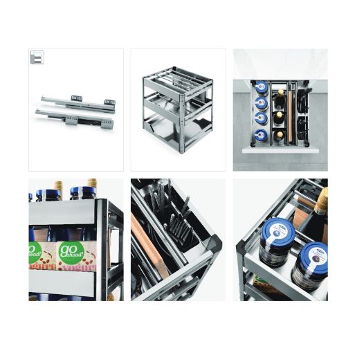 Newmatic Kitchen Hardware BK3401, 2levels