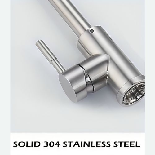 Newmatic Kitchen Tap in Pure 304 Stainless Steel