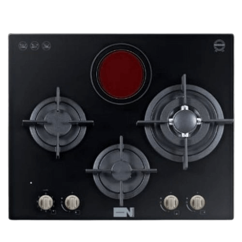 Newmatic PM631VSTGB Inbuilt Cooker Hob, Gas and Electric
