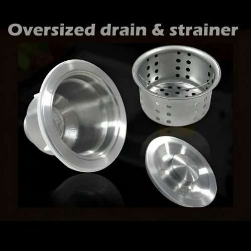 Newmatic Sinks' Drain and Strainer