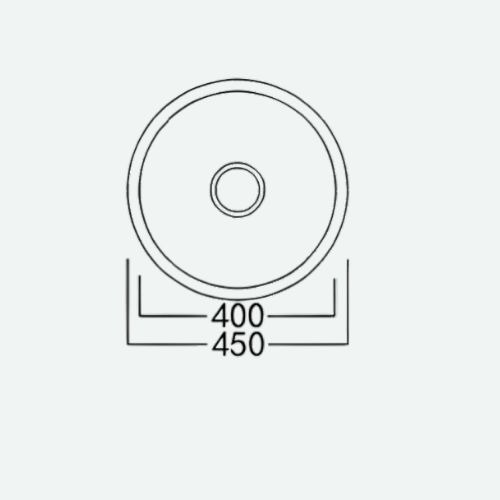 Newmatic Single 45 Kitchen Sink Dimensions in MM