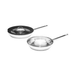 Stainless Steel 3-Piece Cookware - Pots and Pans
